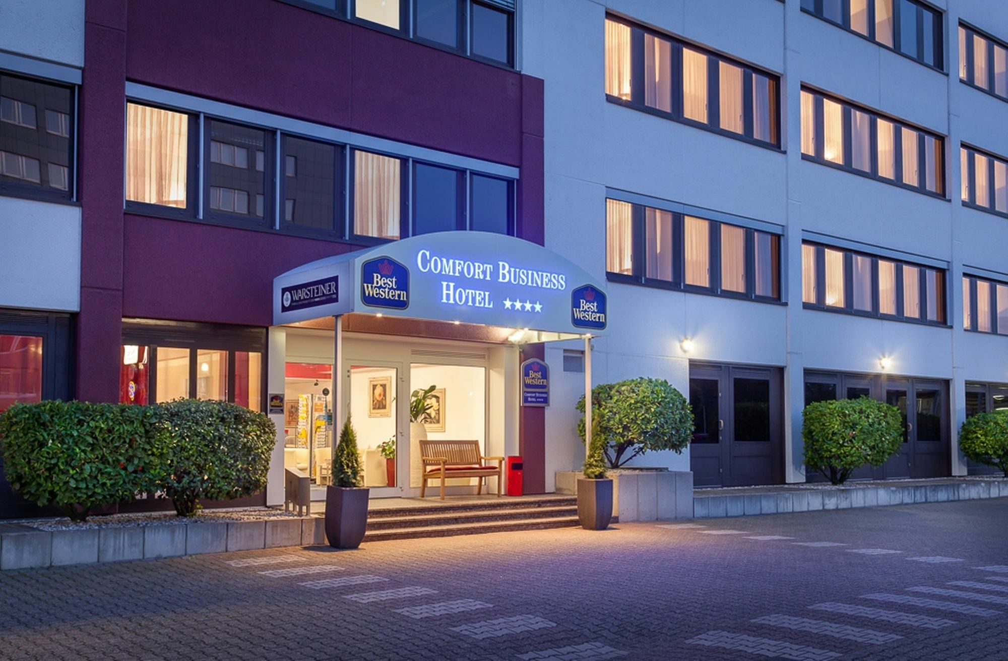 Best Western Comfort Business Hotel Düsseldorf-Neuss Exterior foto